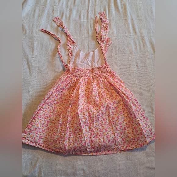 Mini Boden girls size 3-4 years, Floral print adjustable strap, lined, EUC - Picture 5 of 10